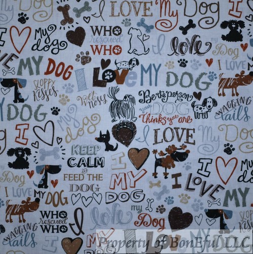 Boneful fabric cotton - fq, quilt