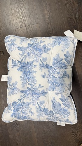 New shabby chic blue floral - blue,