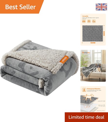 Waterproof grey dog - dog, blanket